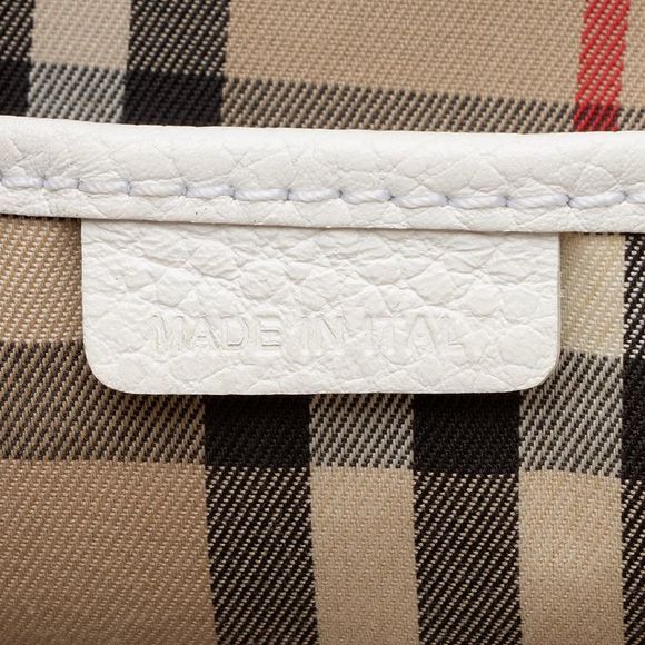 Burberry Grainy Calfskin Greenwood Small Bowling Bag - Picture 7 of 15